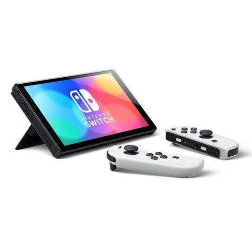 Nintendo Switch OLED Model White Super Mario Bros. Wonder + NSO 12 Months Hardware Bundle