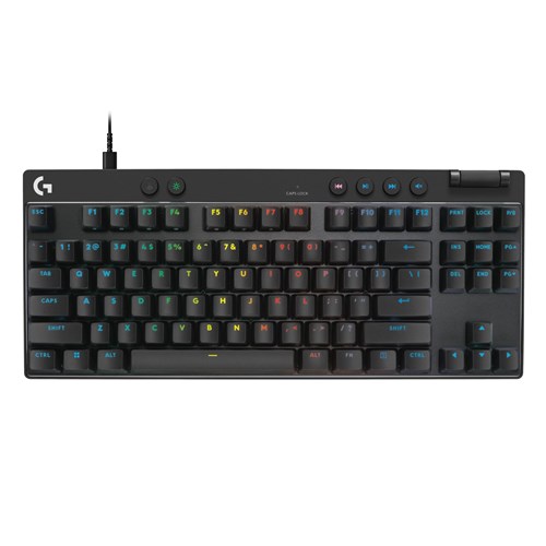 Logitech G PRO X TKL RAPID Tenkeyless Gaming Keyboard with Magnetic Analog Switches (Black)