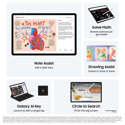 Samsung Galaxy Tab S10+ 12.4' 5G 256GB (Grey)