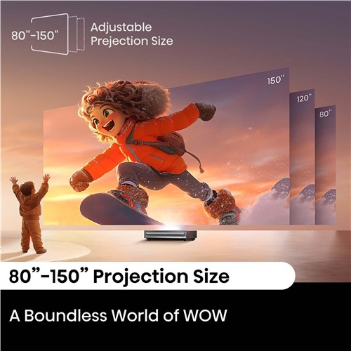 Hisense TriChroma Laser Cinema PX3 4K Ultra Short Throw Smart Projector