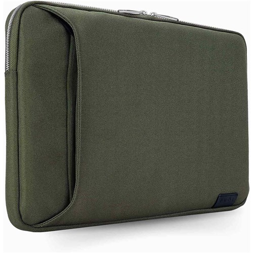 Generation Earth Berlin Recycled 15.6-16' Laptop Sleeve (Olive/Silver)