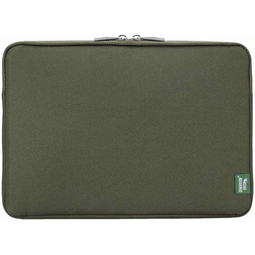 Generation Earth Berlin Recycled 15.6-16' Laptop Sleeve (Olive/Silver)