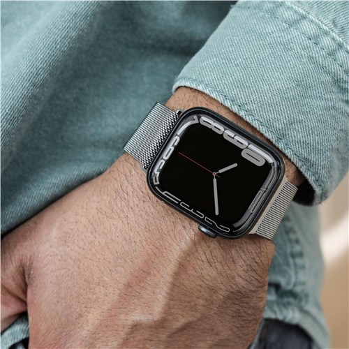 Vonmahlen Milanese Loop for Apple Watch 42/49mm (silver)