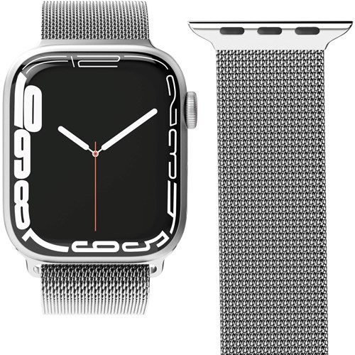 Vonmahlen Milanese Loop for Apple Watch 42/49mm (silver)
