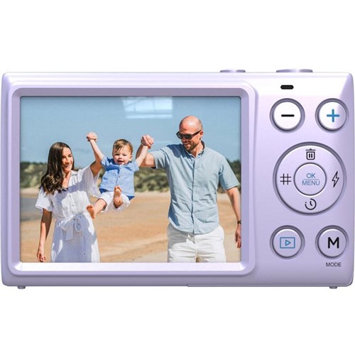 FireFly Pixus V1 Digital Compact Camera Kit with Pouch & SD Card (Lavender)