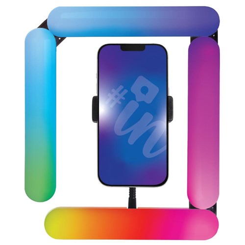 Influencer RGBW Adjustable Light With Phone Mount