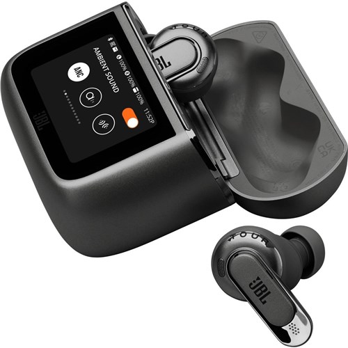 JBL Tour Pro 3 TWS Noise Cancelling Earbuds with Smart Case (Black)