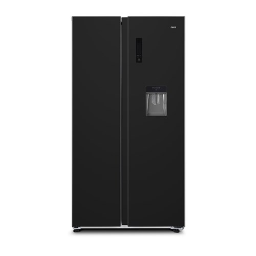 ChiQ CSS556NBD4E 559L Side By Side Fridge (Black)