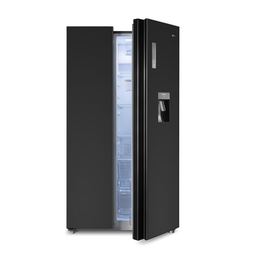 ChiQ CSS556NBD4E 559L Side By Side Fridge (Black)