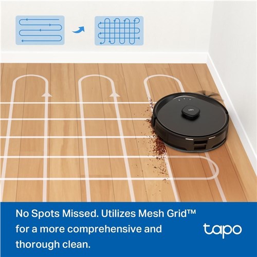 TP-Link Tapo RV30 Max Hyper Suction Robot Vacuum & Mop + Smart Auto-Empty Dock
