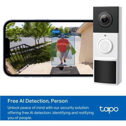 TP-Link Tapo 3MP Smart Video Doorbell