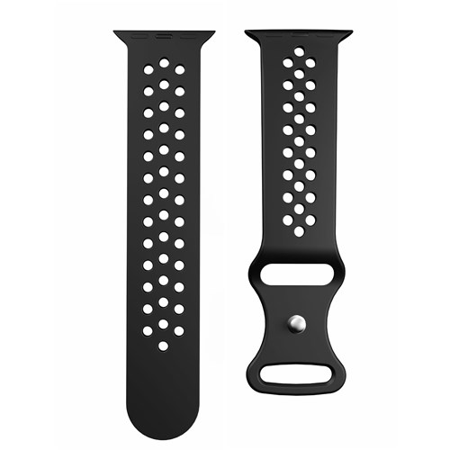 Cygnett SportsBand for Apple Watch 3/4/5/6/7/8/9/10/SE [42/44/45/46mm] Ultra 1-2 49mm (Black)