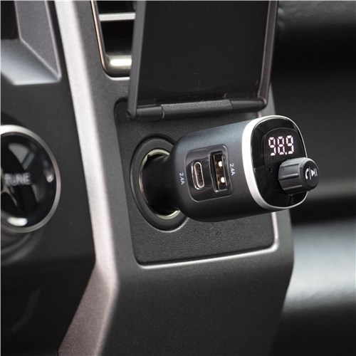 Scosche GTFREQ Bluetooth FM Transmitter with Dual USB Ports