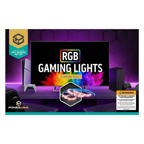 Powerwave RGB Gaming Lights 3M