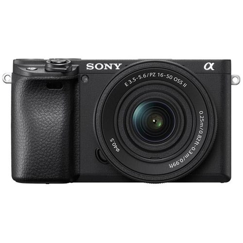 Sony Alpha A6400 Mirrorless Camera with 16-50mm II Lens (Black)
