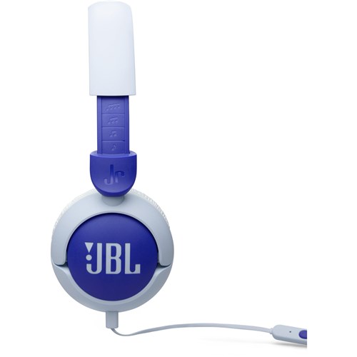 JBL JUNIOR 320 Wired On-Ear Kids Headphones (Blue)