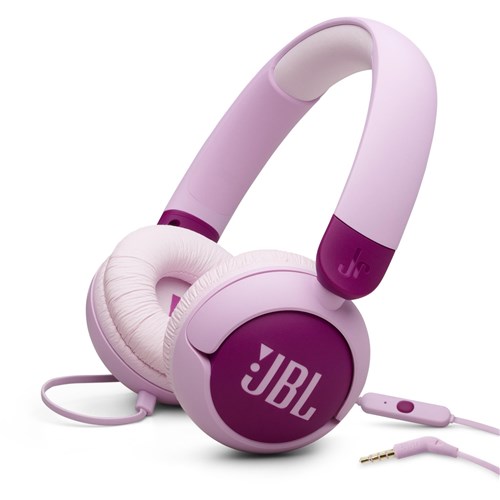 JBL JUNIOR 320 Wired On-Ear Kids Headphones (Purple)