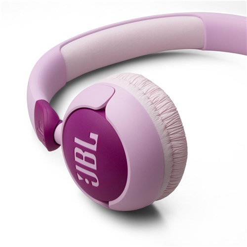 JBL JUNIOR 320 Wired On-Ear Kids Headphones (Purple)