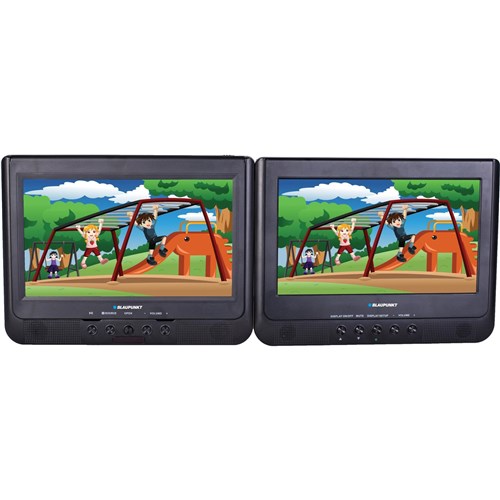 Blaupunkt BPDVD200 10' Dual Screen Portable DVD Player