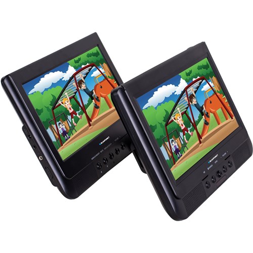 Blaupunkt BPDVD200 10' Dual Screen Portable DVD Player