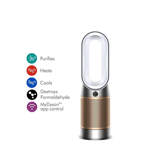 : Dyson Purifier Hot+Cool HP2 De-NOx (White/Gold)