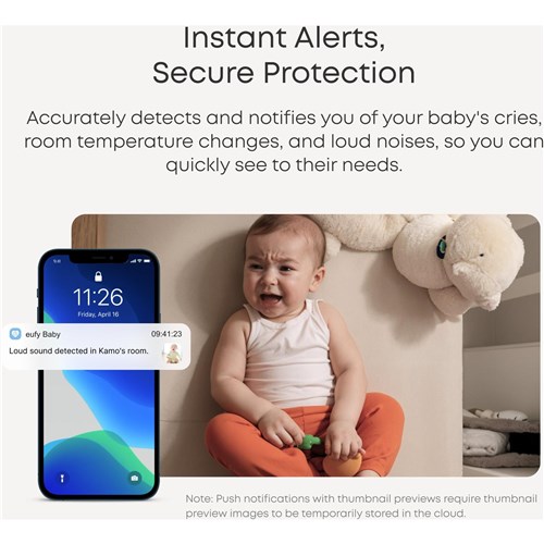 Eufy Baby E21 4K Standalone Baby Monitor Camera