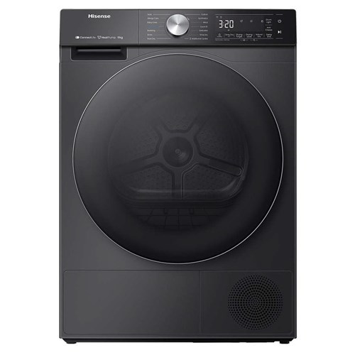 Hisense HDF7S90HB 9kg Series 7 Heat Pump Dryer (Charcoal Black)