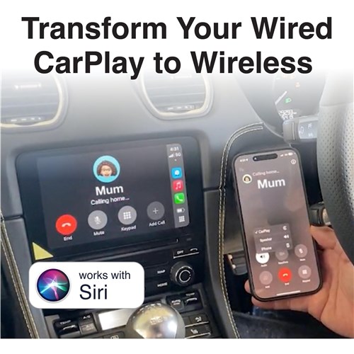 Laser Wireless Dongle for CarPlay or Android Auto