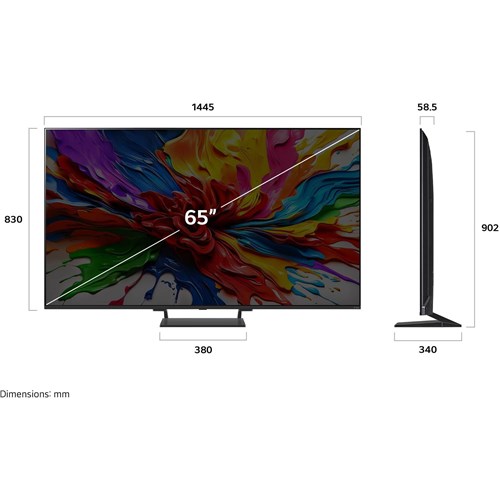 LG 65' QNED93A EVO Mini-LED AI 4K UHD Smart TV [2025]