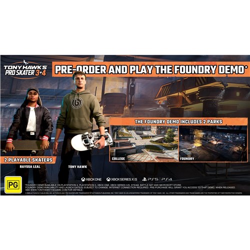 Tony Hawk's Pro Skater 3 + 4