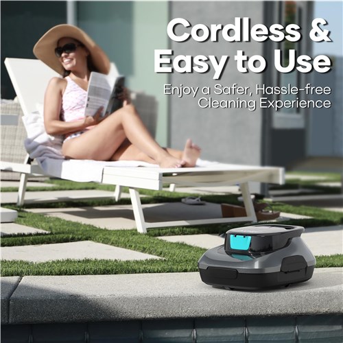 Aiper Scuba SE Robotic Pool Cleaner (Dark Grey)
