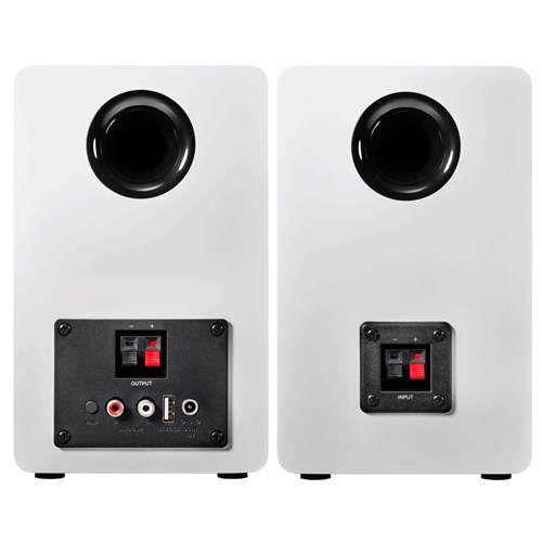 Audio-Technica AT-SP3X Bluetooth Bookshelf Speakers (White)