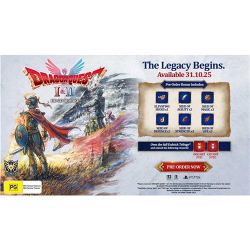 Dragon Quest I & II HD-2D Remake