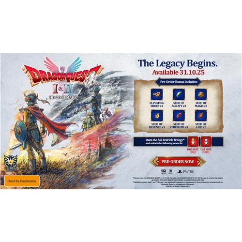 Dragon Quest I & II HD-2D Remake