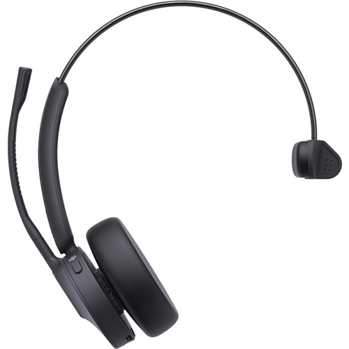 Yealink BH70-M-MS-C/A BH70 Wireless MS Mono Bluetooth Headset USB-C/A (Black)
