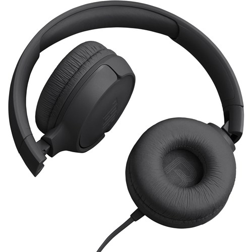 JBL Tune 520C Wired USB-C On-Ear Headphones (Black)