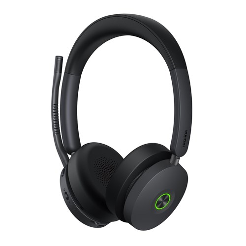 Yealink BH74-CH-MS-C/A Wireless MS Stereo Bluetooth Headset USB-C/A with Charge Stand (Black)