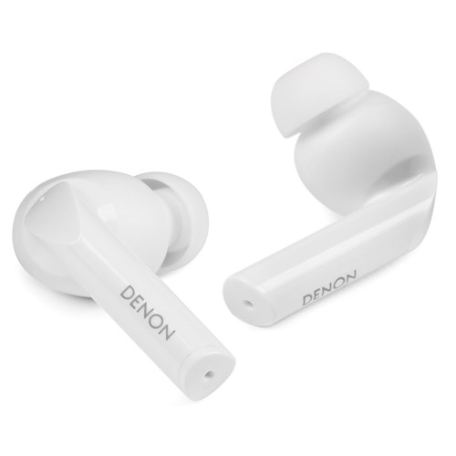 Denon AHC840NCWW Active Noise Cancelling In-Ear Headphones (White)