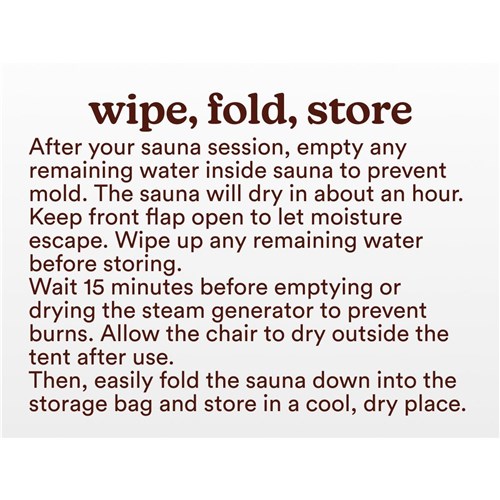 Homedics Portable Steam Sauna