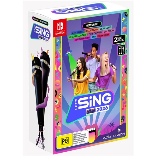 Let's Sing 2026 2 Mic Bundle