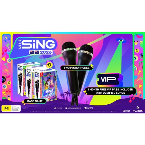 Let's Sing 2026 2 Mic Bundle