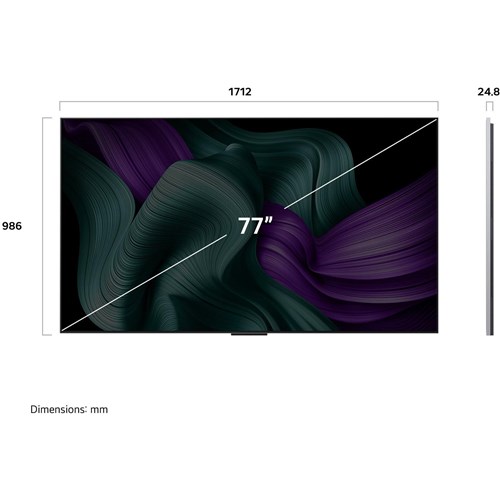 LG 77' OLED EVO M5 AI 4K UHD Smart TV with ZeroConnect Box [2025]