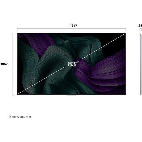 LG 83' OLED EVO M5 AI 4K UHD Smart TV with ZeroConnect Box [2025]