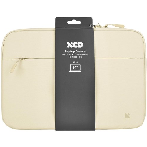 XCD Luxe 14' Laptop Sleeve (Ivory)