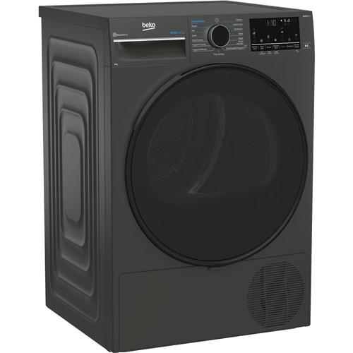 Beko 9kg Heat Pump Tumble Dryer with Steam (Graphite)