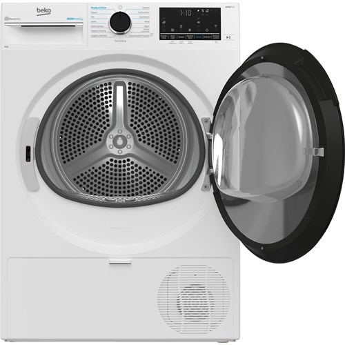 Beko 8kg Heat Pump Tumble Dryer with Steam (White)