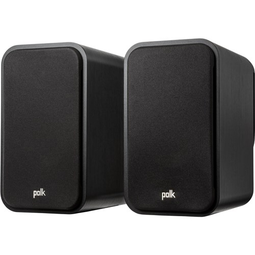 Polk Audio ES20 Bookshelf Speakers (Black)