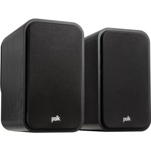 Polk Audio ES20 Bookshelf Speakers (Black)