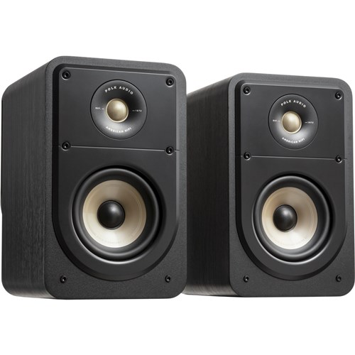 Polk Audio  ES15 Bookshelf Speakers (Black)