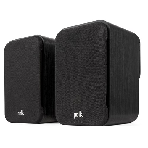 Polk Audio ES10 Bookshelf/Surround Speakers (Black)